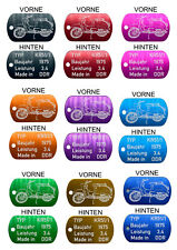 Schlüsselanhänger Marke Typenschild Simson Schwalbe Star Duo KR51/1 KR51/2 SR4-2