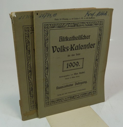 Altkatholischer volks kalender - altkatholischer, volks-kalender