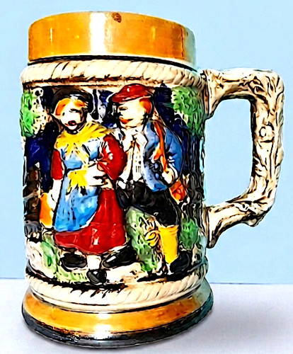 Bierkrug mann und dame - bierkrug, +