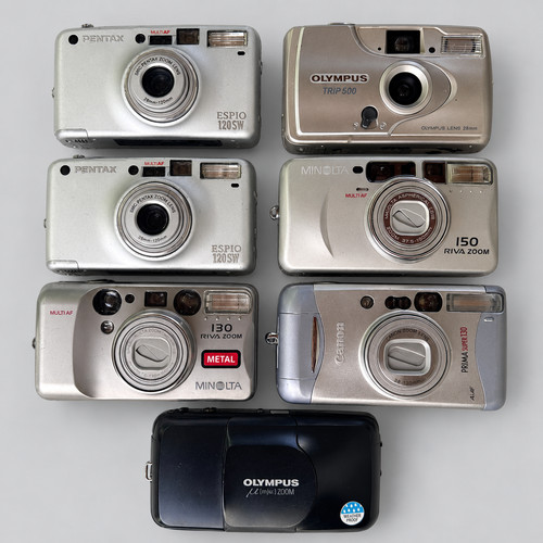 Konvolut aus 7 analogen - 📷,