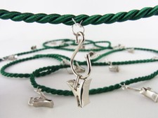 Kordel für Adventskalender mit 24 Haken + Clips (Schnur Seil Girlande) Farbwahl