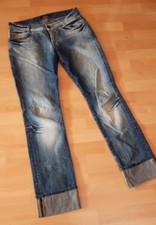 Killah by Miss Sixty Modell Marylin Gold /Jeans/Hose vintage used look Gr. 30/34