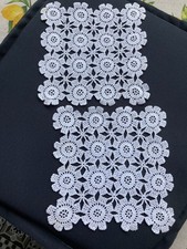 2 X Spitzendeckchen_Handarbeit