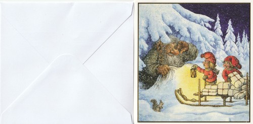 Weihnachts postkarte - weihnachts-,