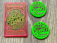 3 x Fahrchip BREAKDANCE  - Huss Kirmes Ehrenkarte Schausteller