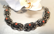 800 Silber Armband mit 6