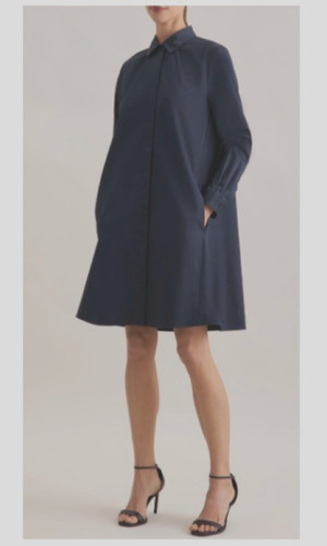 Hemdblusenkleid businesskleid - hemdblusenkleid,