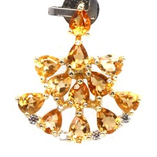 925 Sterlingsilber Goldener