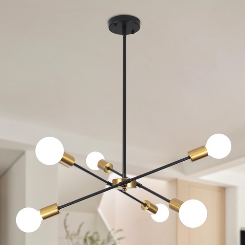 Sputnik kronleuchter 6xe27 - sputnik-kronleuchter,
