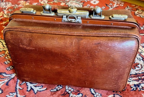 Antike arzttasche leder - antike,