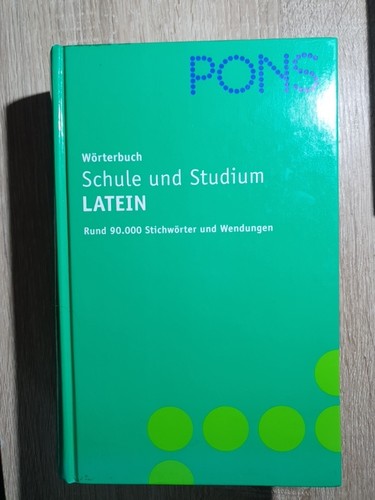 Pons latein wörterbuch schule - pons,