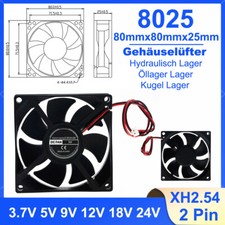 Leise PC Ventilator 80mm