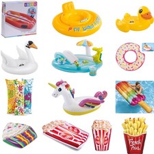 Luftmatratze Schwimmtier Schwimmring Badeinsel Wasser Kinder Baby Pool 