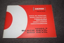 Betriebsanleitung Bedienungsanleitung DERBI Enduro Senda R-Black Devil/DRD Devil