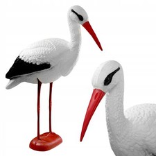 KADAX Storch Gartenfigur