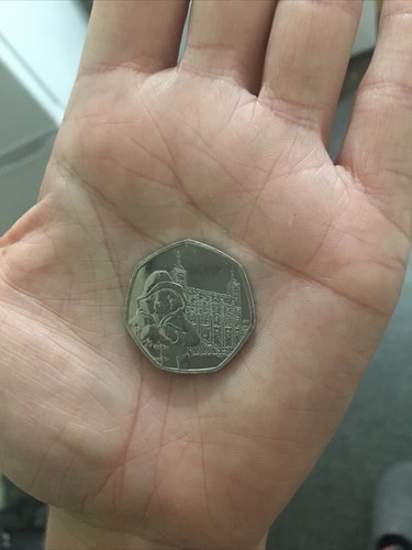 Rare paddington bear 50p - paddington,