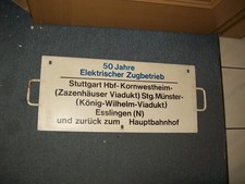 Metall zuglaufschild deutsche - zuglaufschild,