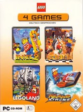 LEGO: 4 Games - Insel 2 / Schach / Legoland / Island Xtreme Stunts [4 CD-Roms]
