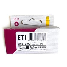 10 x Schmelzsicherungen 25A