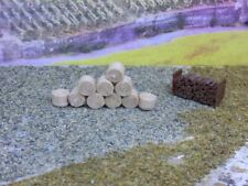 1321 - 10 Strohballen Heuballen Natur weiß grün od. quaderform natur Spur Z