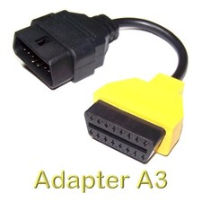 Adapter A3 für Fiat Alfa Romeo Lancia OBD OBD2 II 2