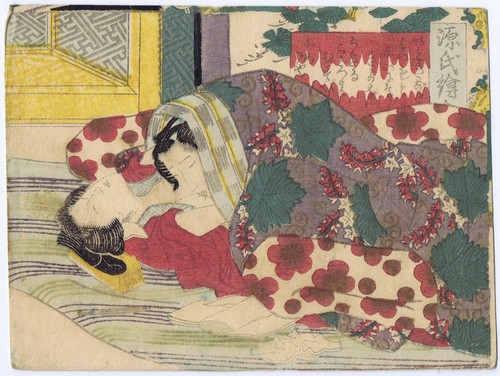 Shunga kunisada - shunga,