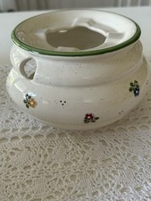 PFALZKERAMIK Garmisch   ? S T Ö V C H E N ? grüner Rand  STREUBLUME NEUw