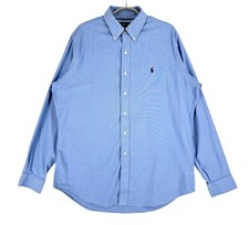 Ralph Lauren Herren Lässig 40% Nylon Langarmhemd Größe L