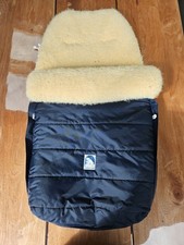 Lammfellsack Baby Echtes FELL EISBÄRCHEN