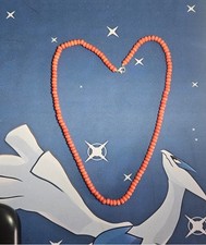 Halskette Koralle rot, 60 cm