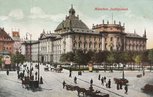 München justizpalast um - ak,