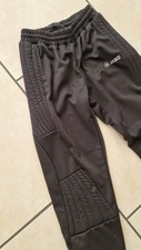 Jogging Hose Gr. 140 Schwarz Fußball Torwarthose Jako  Gepolster