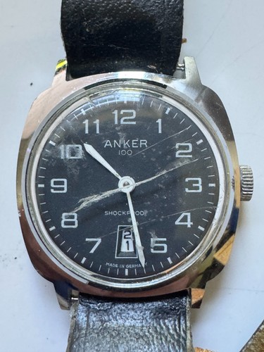 Anker 100 seltene herrenuhr - anker,
