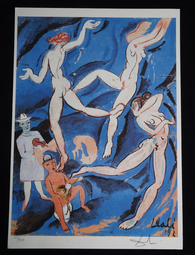 Salvador dali lithographie - dali,