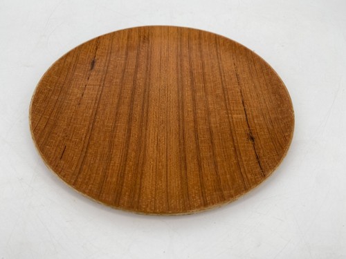 Tablett teller teak - *tablett,