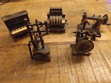 5 x Bleistift Anspitzer Sammlung, Metall, div. Motive