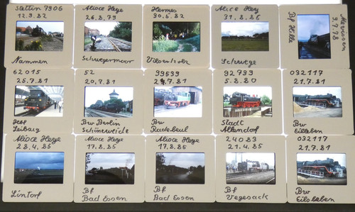 Slides various steam - of,