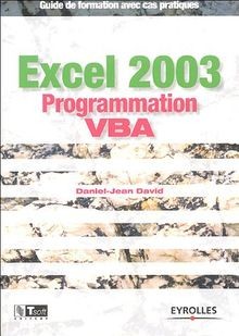 Excel 2003 programmation vba - programmation,