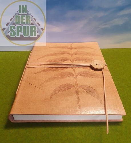 Lederbuch liniert ledereinband - lederbuch,