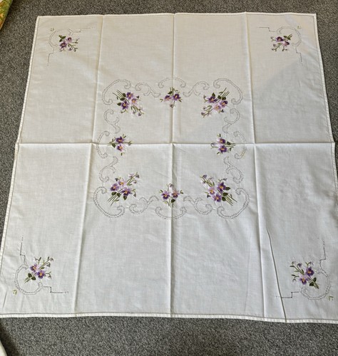 Vintage mitteldecke handarbeit - vintage,