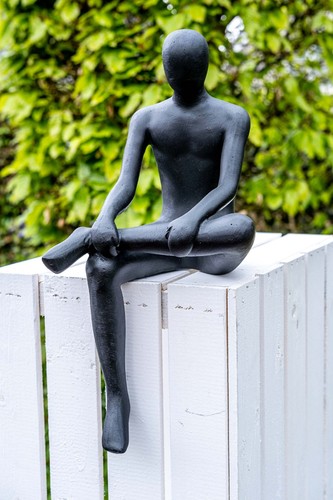 Moderne figur skulptur idyl - moderne,