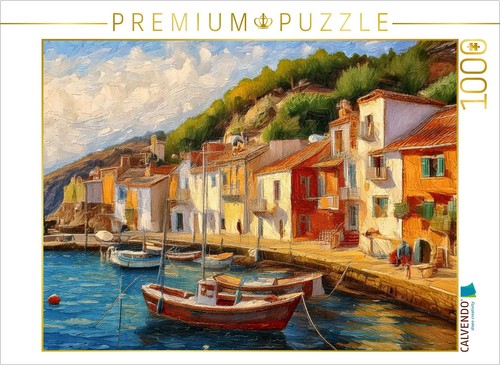 Calvendo puzzle fischerdorf - fischerdorf, an