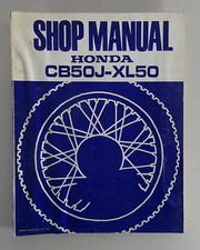 Workshop Manual / Shop Manual  Honda CB 50 J / XL 50 Stand 07/1977