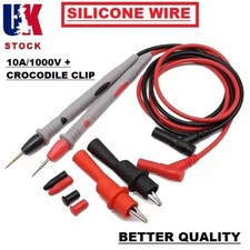 Für Universal Digital Multimeter Multimeter Messleitung Sonde Draht Stift Kabel UK