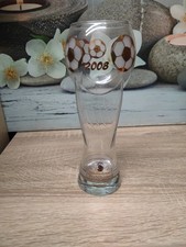 Kuchlbauer Weißbierglas 2008 Fußball-Europameisterschaft Bier Glas