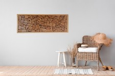 Wandbild Wanddeko Massiv