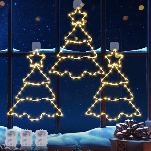 Weihnachtsbaum fensterdeko - weihnachtsbaum,
