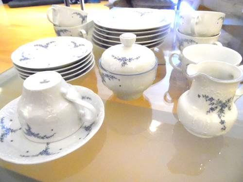 Altes porzellan kaffeeservice - porzellan,