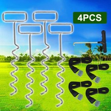 4 Pack Bodenanker Trampolin