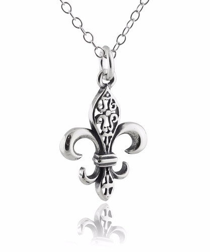Fleur lis bettelkette 925 - lis,